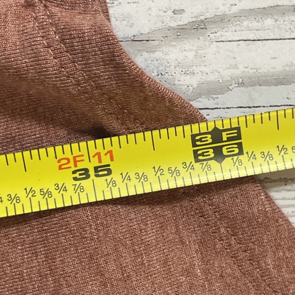 Mind Matter NWT Side Belted Wrap Dress Rose Gold Knee Length Short Sleeve Medium - Picture 16 of 16